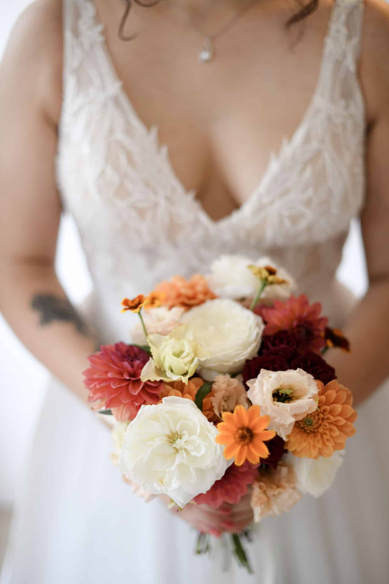 fleurs colorées et modernes